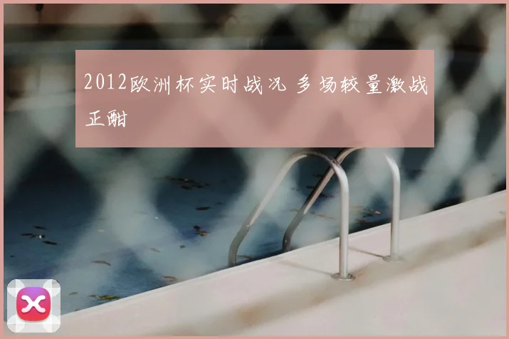 2012欧洲杯实时战况 多场较量激战正酣