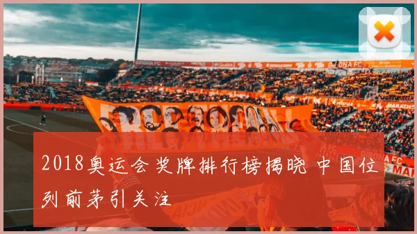 2018奥运会奖牌排行榜揭晓 中国位列前茅引关注
