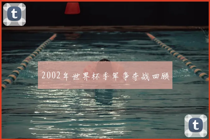 2002年世界杯季军争夺战回顾
