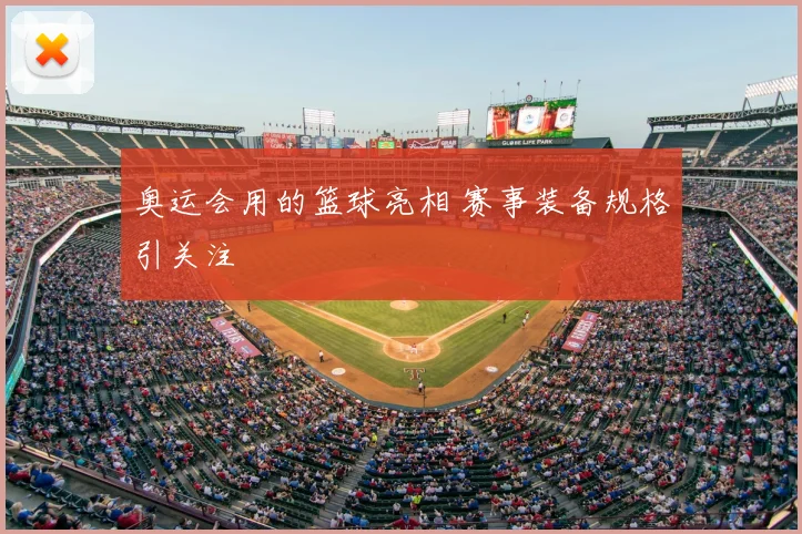 奥运会用的篮球亮相 赛事装备规格引关注